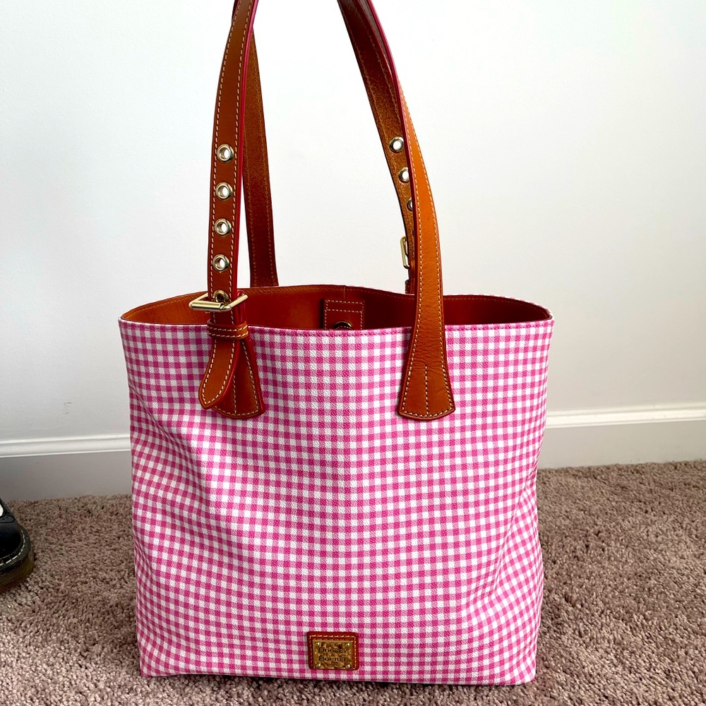 Dooney and Bourke gingham purse